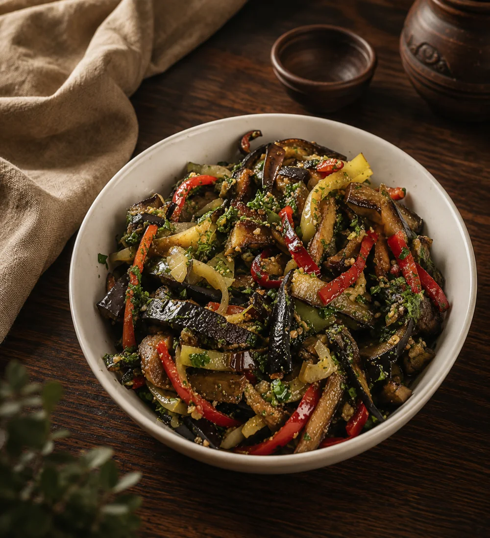 Auberginensalat – georgisches Gericht