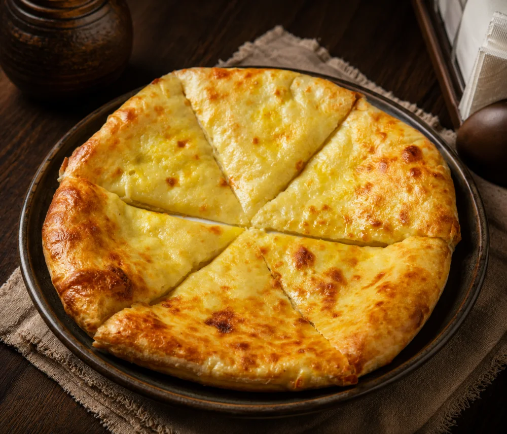Megruli Khachapuri – georgisches Gericht